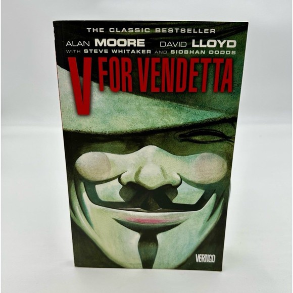 V for VENDETTA Hardcover HC Alan Moore David Lloyd - DC/Vertigo 2005 - Picture 1 of 3